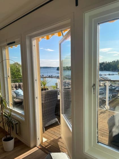 Balkong eller utsiktsbild