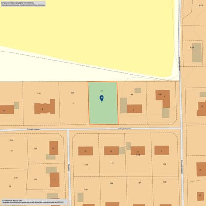 Illustrerad karta över fastigheten eller området