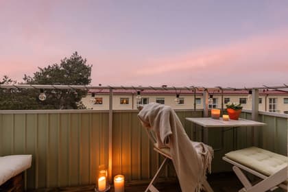 Balkong eller utsiktsbild