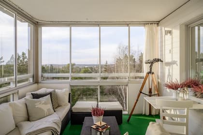 Balkong eller utsiktsbild