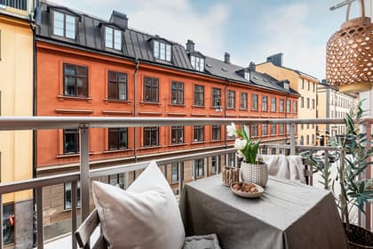 Balkong eller utsiktsbild