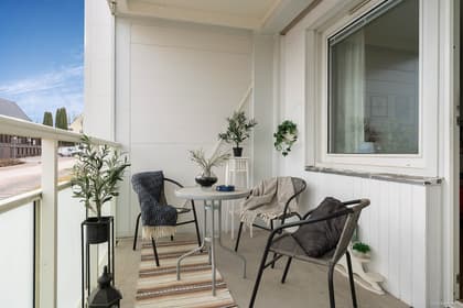 Balkong eller utsiktsbild