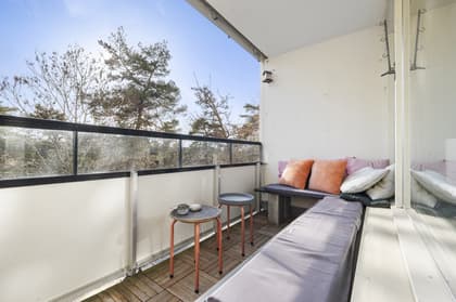 Balkong eller utsiktsbild