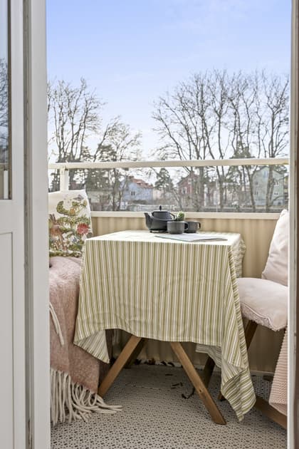 Balkong eller utsiktsbild