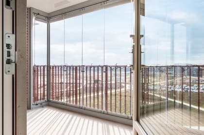 Balkong eller utsiktsbild