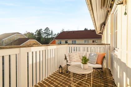 Balkong eller utsiktsbild