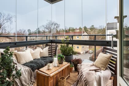 Balkong eller utsiktsbild