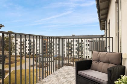 Balkong eller utsiktsbild