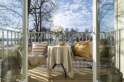 Balkong eller utsiktsbild