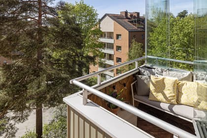 Balkong eller utsiktsbild