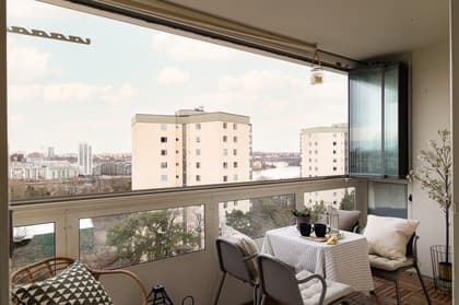 Balkong eller utsiktsbild