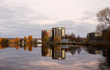 Balkong eller utsiktsbild