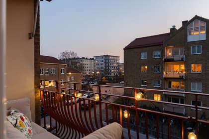 Balkong eller utsiktsbild