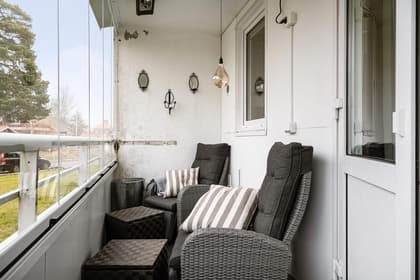 Balkong eller utsiktsbild