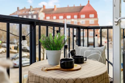 Balkong eller utsiktsbild