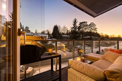 Balkong eller utsiktsbild