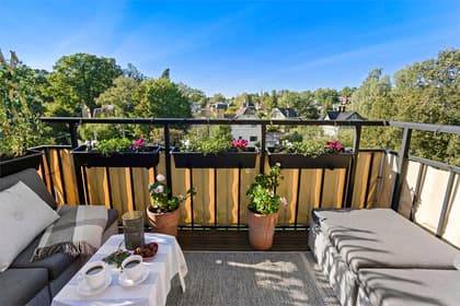 Balkong eller utsiktsbild