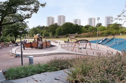 Balkong eller utsiktsbild