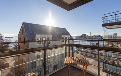 Balkong eller utsiktsbild