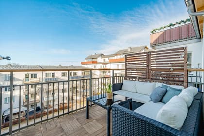 Balkong eller utsiktsbild