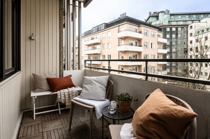 Balkong eller utsiktsbild