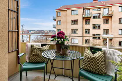 Balkong eller utsiktsbild