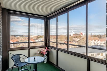 Balkong eller utsiktsbild