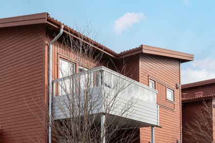 Balkong eller utsiktsbild