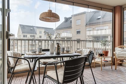 Balkong eller utsiktsbild