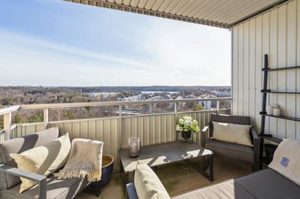 Balkong eller utsiktsbild