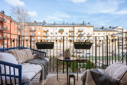 Balkong eller utsiktsbild