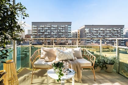 Balkong eller utsiktsbild