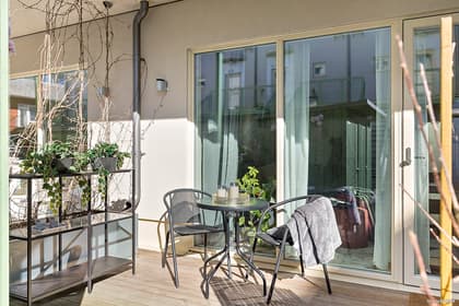 Balkong eller utsiktsbild