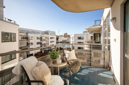 Balkong eller utsiktsbild