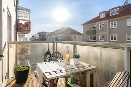 Balkong eller utsiktsbild