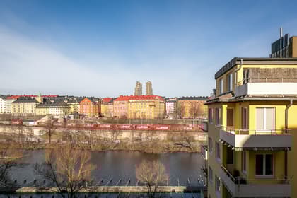 Balkong eller utsiktsbild