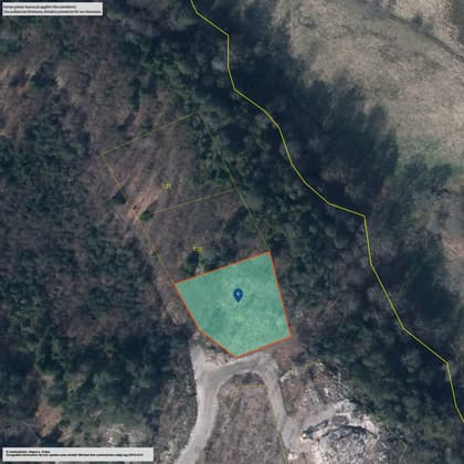 Illustrerad karta över fastigheten eller området