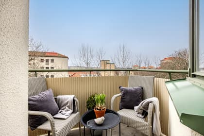 Balkong eller utsiktsbild