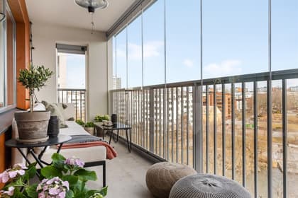 Balkong eller utsiktsbild