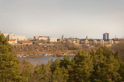 Balkong eller utsiktsbild