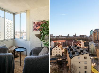 Balkong eller utsiktsbild