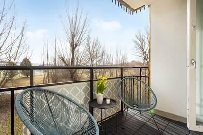 Balkong eller utsiktsbild