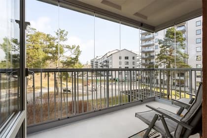 Balkong eller utsiktsbild