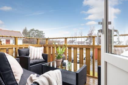 Balkong eller utsiktsbild