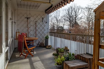 Balkong eller utsiktsbild