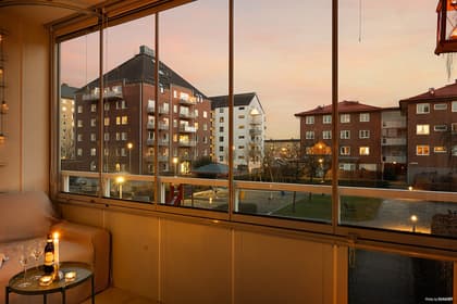 Balkong eller utsiktsbild