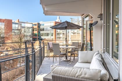 Balkong eller utsiktsbild