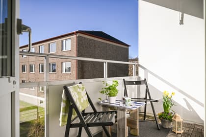 Balkong eller utsiktsbild