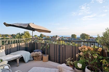 Balkong eller utsiktsbild