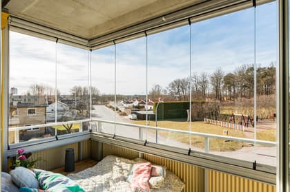 Balkong eller utsiktsbild